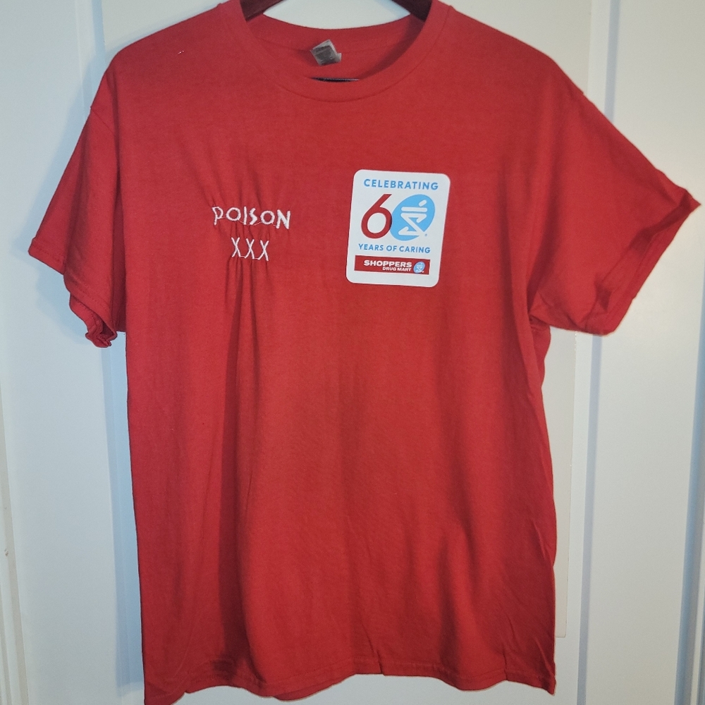 Red poison xxx shirt Large